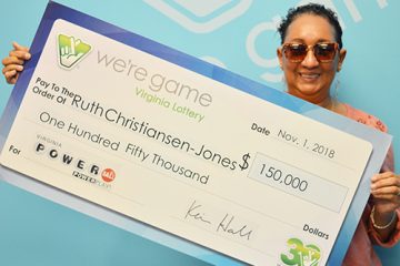 Ruth wins powerball drawing